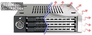 Kieszeń Icy Dock 3x 2.5" HDD / SSD, SAS / SATA (MB993SK-B) 7