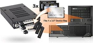 Kieszeń Icy Dock 3x 2.5" HDD / SSD, SAS / SATA (MB993SK-B) 8
