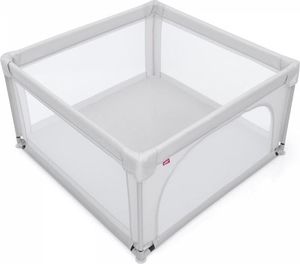 Costway Kojec dla dzieci z siatkowym wejściem na zamek błyskawiczny 4