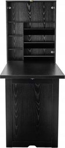 Biurko Costway HW66418BK Czarne 95 cm x 57 cm 3