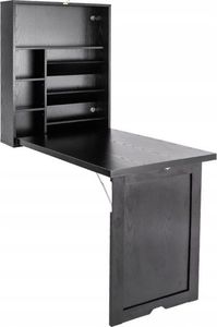 Biurko Costway HW66418BK Czarne 95 cm x 57 cm 4