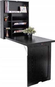 Biurko Costway HW66418BK Czarne 95 cm x 57 cm 5