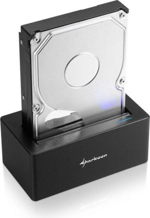 Stacja dokująca Sharkoon 2.5"/3.5" SATA - USB-C 3.2 Gen 1 QuickPort 2