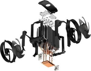 Chłodzenie CPU Cooler Master MasterAir Maker 8 (MAZ-T8PN-418PR-R1) 7