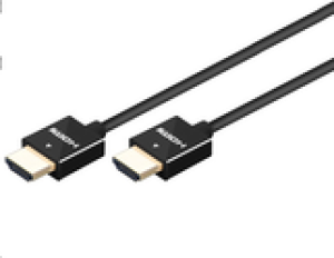 Kabel MicroConnect HDMI - HDMI 1.5m czarny (HDM19191.5BSV1.4) 1