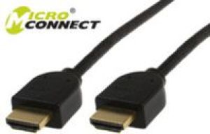 Kabel MicroConnect HDMI - HDMI 10m czarny (HDM191910V1.4) 1