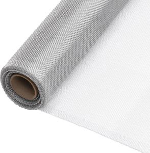 vidaXL Siatka aluminiowa, 112 x 2000 cm, srebrna 5
