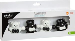 Akuku AKUKU Grzechotka do Wózka Wesołe Żabki 2