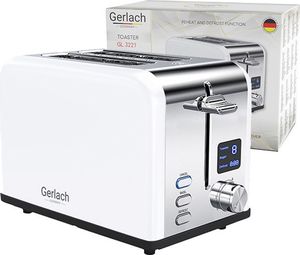 Toster Gerlach Toster Opiekacz 6 Stopni Opiekania Wyświetlacz Gerlach 11