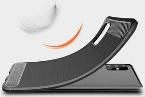 Carbon Lux CASE ETUI CARBON LUX CZARNY HUAWEI MATE 40 standard 6