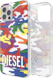 Diesel DIESEL CLEAR CASE PRIDE CAMO AOP IPHONE 12 / 12 PRO WIELOBARWNY standard 5