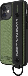 Diesel DIESEL HANDSTRAP CASE UTILITY TWILL IPHONE 12 MINI CZARNY/ZIELONY standard 3