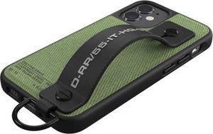 Diesel DIESEL HANDSTRAP CASE UTILITY TWILL IPHONE 12 MINI CZARNY/ZIELONY standard 4