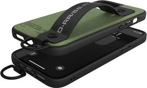 Diesel DIESEL HANDSTRAP CASE UTILITY TWILL IPHONE 12 PRO MAX CZARNY/ZIELONY standard 6