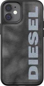 Diesel DIESEL MOULDED CASE BLEACHED DENIM IPHONE 12 MINI SZARY/BIAŁY standard 2