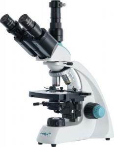 Mikroskop Levenhuk Trójokularowy mikroskop cyfrowy Levenhuk D400T 1