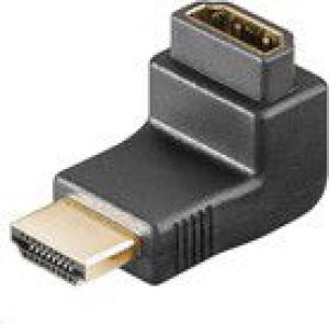 Adapter AV MicroConnect HDMI (kątowy) Czarny (HDM19F19MA) 1