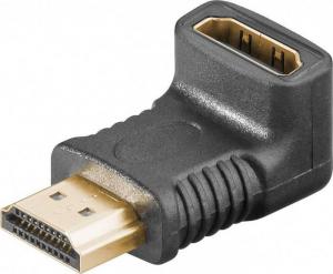 Adapter AV MicroConnect HDMI - HDMI czarny (HDM19F19MA2) 1