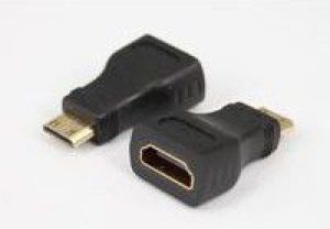 Adapter AV MicroConnect HDMI Mini - HDMI czarny (HDM19F19MC) 1