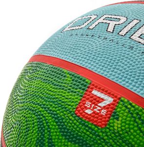 Meteor Piłka koszykowa Meteor Dribble 7 niebieski/zielony Uniwersalny 3