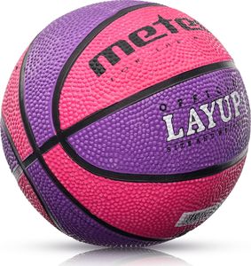Meteor Piłka koszykowa Meteor Layup różowy Uniwersalny 2