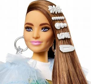 Lalka Barbie Mattel Extra Moda - The Stars z krokodylem (GRN27/GYJ78) 2