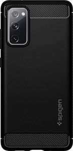 Braders Etui Spigen Rugged Armor + Szkło Hartowane do Galaxy S20 FE 2