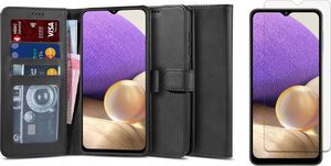 Braders Etui Wallet 2 + szkło do Samsung Galaxy A32 5G 1