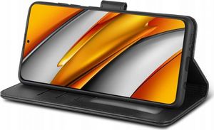 Braders Etui Wallet 2 + Szkło Hartowane Płaskie do Xiaomi Poco F3 2