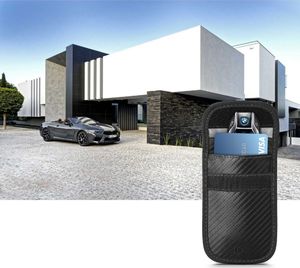 Tech-Protect Etui Pokrowiec Blokujący Sygnał RFID Carbon 7