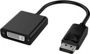 Adapter AV MicroConnect DisplayPort - DVI-I czarny (DPDVI015A) 1