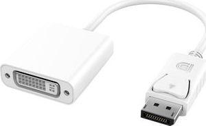 Adapter AV MicroConnect DisplayPort - DVI-I biały (DPDVI015WA) 1