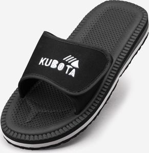 Kubota Klapki Kubota Rzep Czarne 45 3
