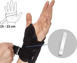 Fit4Med Neoprenowy Stabilizator Opaska Nadgarstka 2 Szyny 2