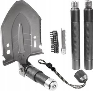 Jack Mors Składana Wielofunkcyjna Łopata Saperka Stalowa 2