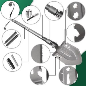 Jack Mors Składana Wielofunkcyjna Łopata Saperka Stalowa 9