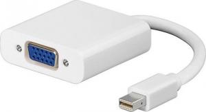 Adapter AV MicroConnect DisplayPort Mini - D-Sub (VGA) biały (MDPVGA) 1