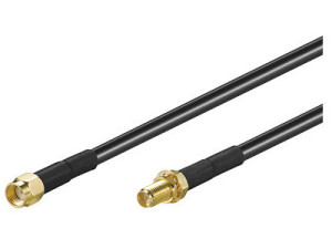 Kabel MicroConnect Antenowy 3m czarny (51677) 1