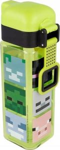MINECRAFT BUTELKA PLASTIKOWA BIDON Z ZABEZPIECZENIEM 550ML standard 2