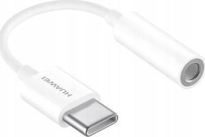 Adapter USB Huawei CM20 USB-C - Jack 3.5mm Biały  (AK63) 1