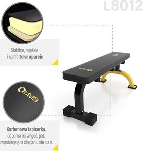 L8012 ŁAWKA DO ĆWICZEŃ HMS PREMIUM 3