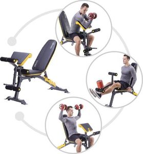 LS3061 ŁAWKA POD SZTANGĘ HMS PREMIUM 11