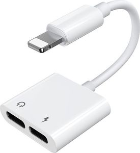 Adapter USB Joyroom S-Y104 Lightning - Lightning x2 Biały  (6956116718985) 1