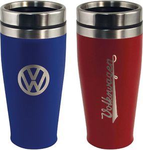 Brisa VW Kubek termiczny stal nierdzewna RED 400ml 2