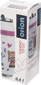 Orion Kubek termiczny termos bidon kotki kotek PUSZKA 400 ml 5