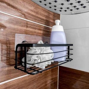 Koszyk prysznicowy Vilde prostokątny czarny (5907610289434) 3