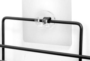 Koszyk prysznicowy Vilde narożny czarny (569004) 4