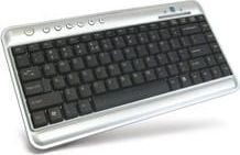 Klawiatura A4Tech EVO Slim Bezprzewodowa Czarno-srebrna US (1_490274) 1