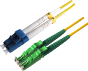 MicroConnect Patchcord światłowdowy, LC/UPC - E2000/APC 9/125, 3m (FIB472003) 1