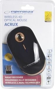 Esperanza Esperanza Mysz bezprzewodowa optyczna USB Acrux 1